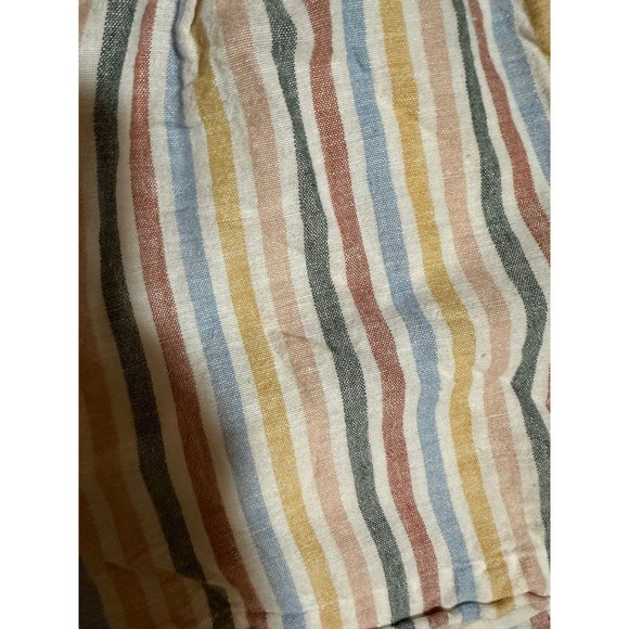 American Eagle Linen/Cotton Highwaisted Striped Shorts - Picture 5 of 5